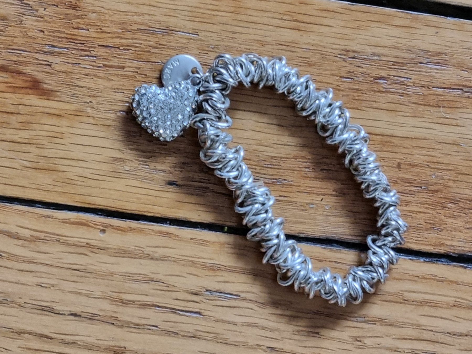 Marc Cain Bracciali & Braccialetti: MARC CAIN ARMBAND Herz – Usato da Schaffhausen venduto da Leveron13 1