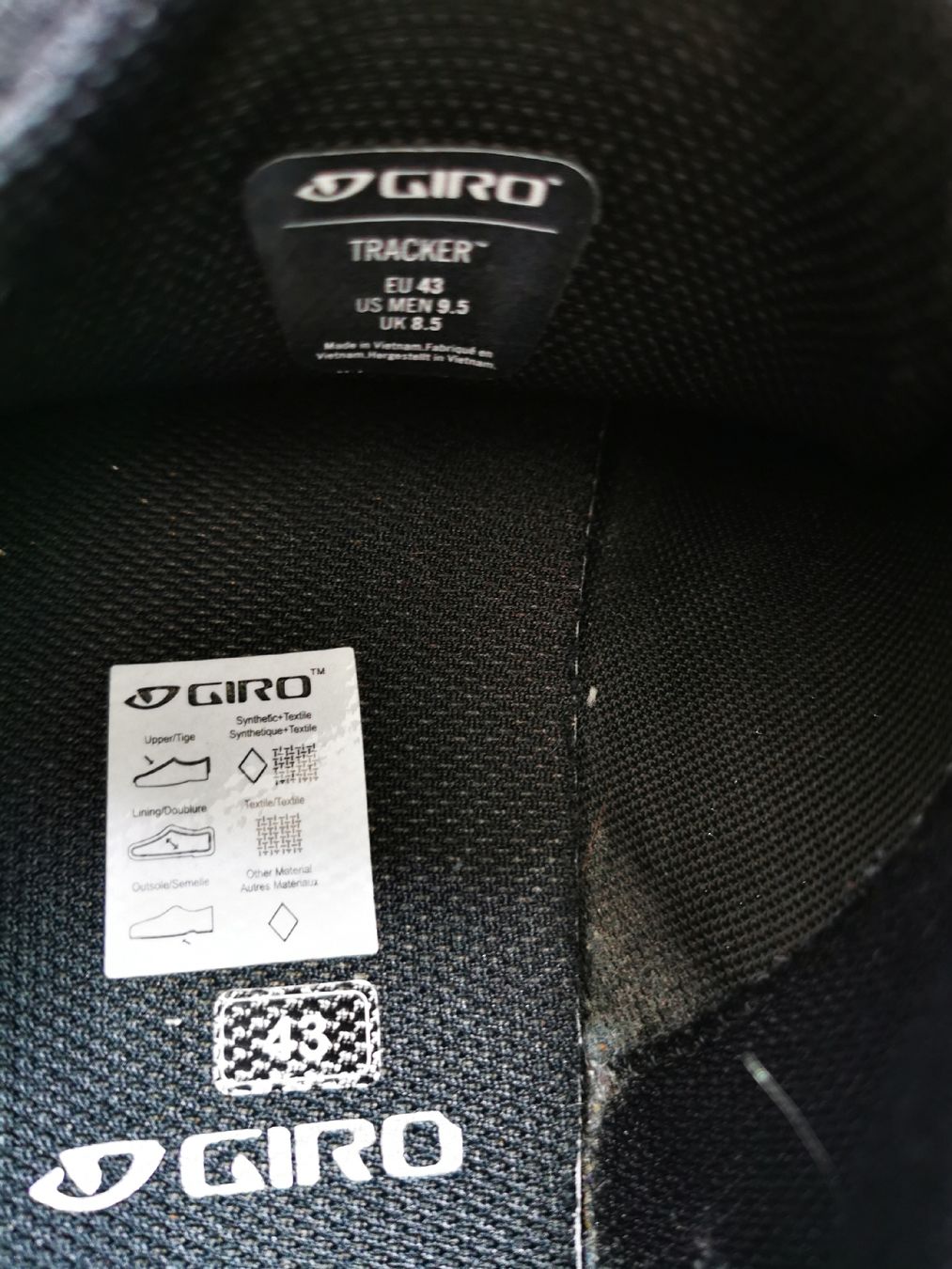 Giro Scarpe da uomo: 📌 Giro Tracker BOA, flatpedale-Schuhe – Usato da Stetten AG venduto da Churros01 1