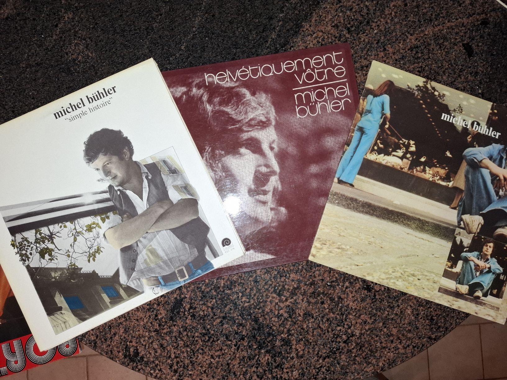 Dischi in vinile: Michel Bühler - Lot de 3 Vinyles – Usato da Chernex venduto da delfafine