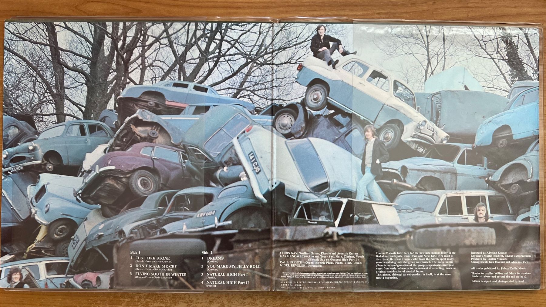 Vinyles: Tonton Macoute - Same / 1. UK-Press. 1971 - Very nice Copy – D'occasion à Gais par soundcave57 2