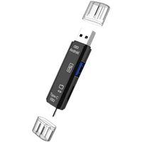 Kartenleser 5 in 1 USB 3.0 usb-C Speicherkartenleser Leser