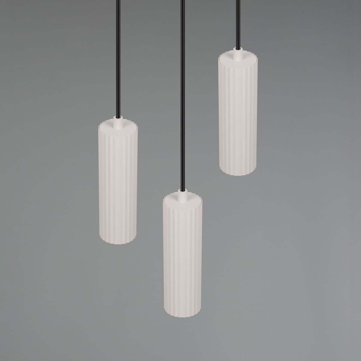 Lampadari & plafoniere: Pendelleuchte, Grau, 3 Strahler, 28 cm Ø – Nuovo (secondo la descrizione) da Kreuzlingen venduto da Smart-Light 3