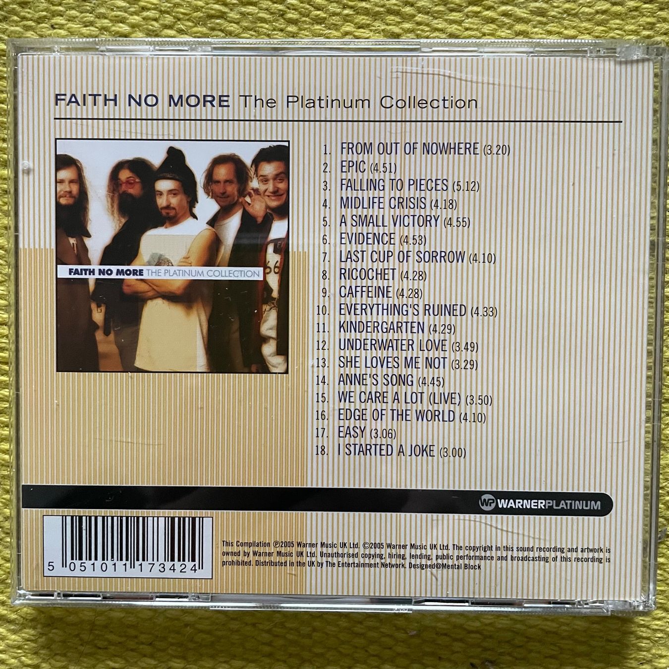 CD: FAITH NO MORE-PLATINUM COLLECTION – Usato da Rorschacherberg venduto da CD-Roli 1
