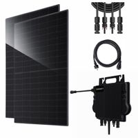Solar Balkonkraftwerk 800W.- 960Wp. Steckerfertig.