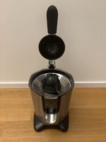 Zitruspresse Solis Edelstahl silber schwarz gebraucht