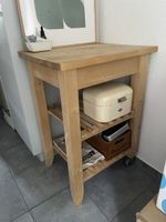 Gebrauchter Servierwagen aus Massivholz | 50x60x85,5 cm