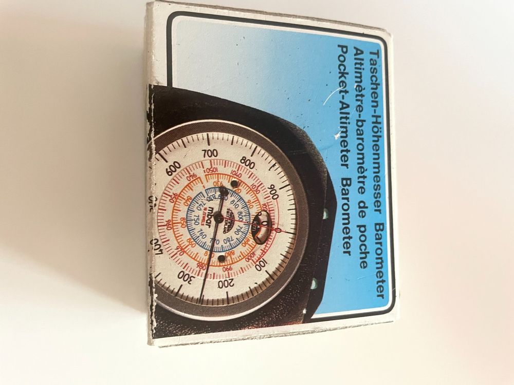 Thommen Höhenmesser Altimeter Kaufen auf Ricardo
