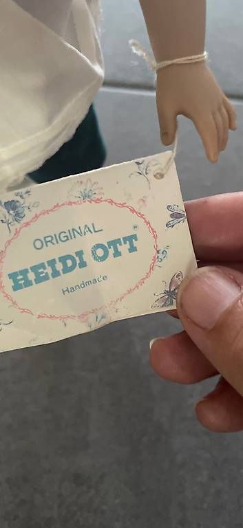Heidi ott Bambole: Künstlerpuppe Heidi Ott Puppe – Usato da Kirchberg SG venduto da DFLW 1