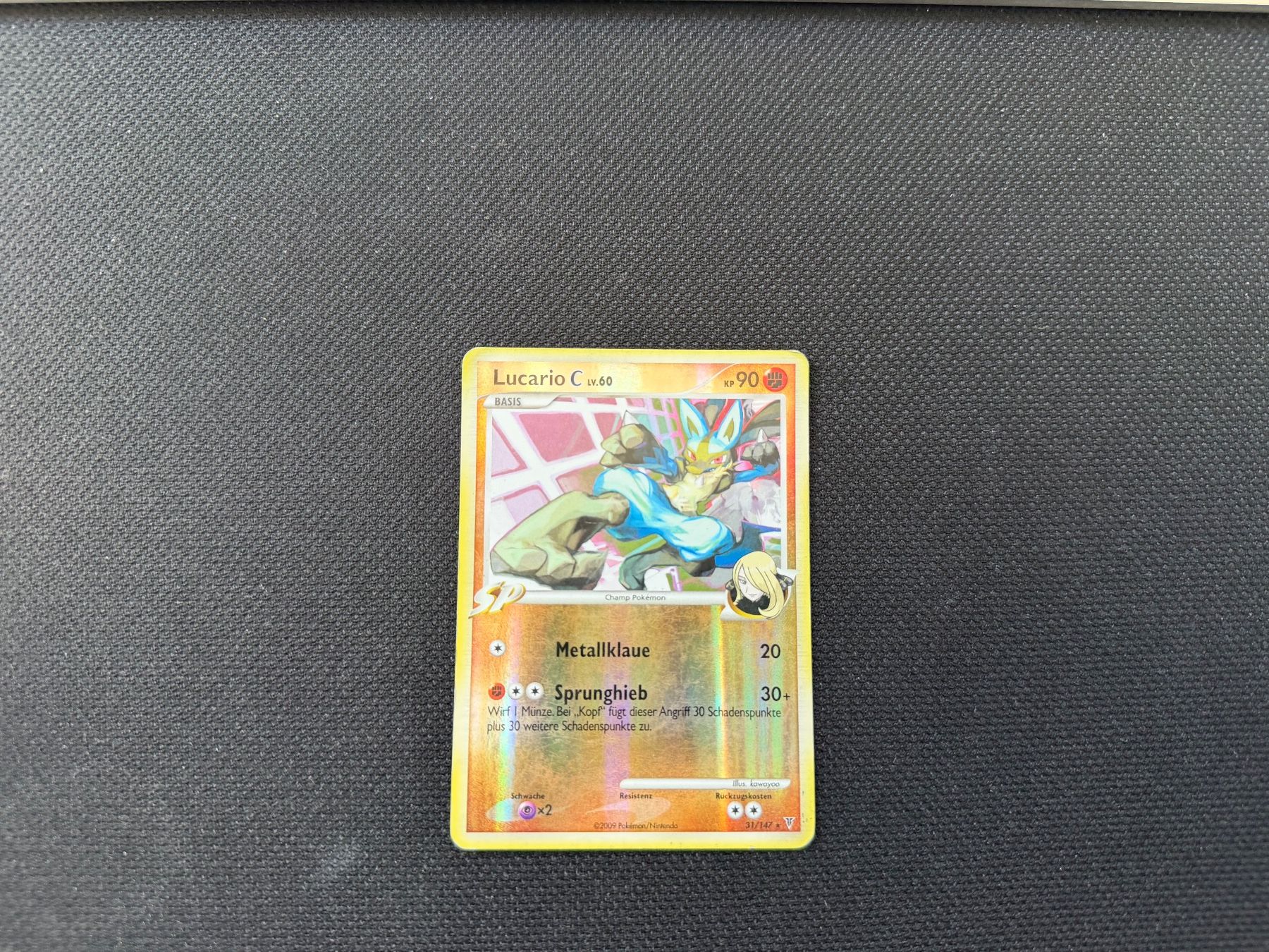 Pokémon Carte collezionabili: Lucario C 31/147 – Usato da Zürich venduto da mountainwizard00