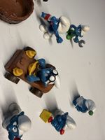 Grosse Schlumpf Sammlung, 12 Stk, Vintage Figuren!