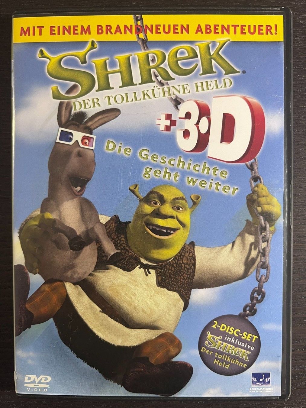 Alle DVDs: Shrek - Der tollkühne Held - 3D – Gebraucht aus Zürich von FilmFreunde