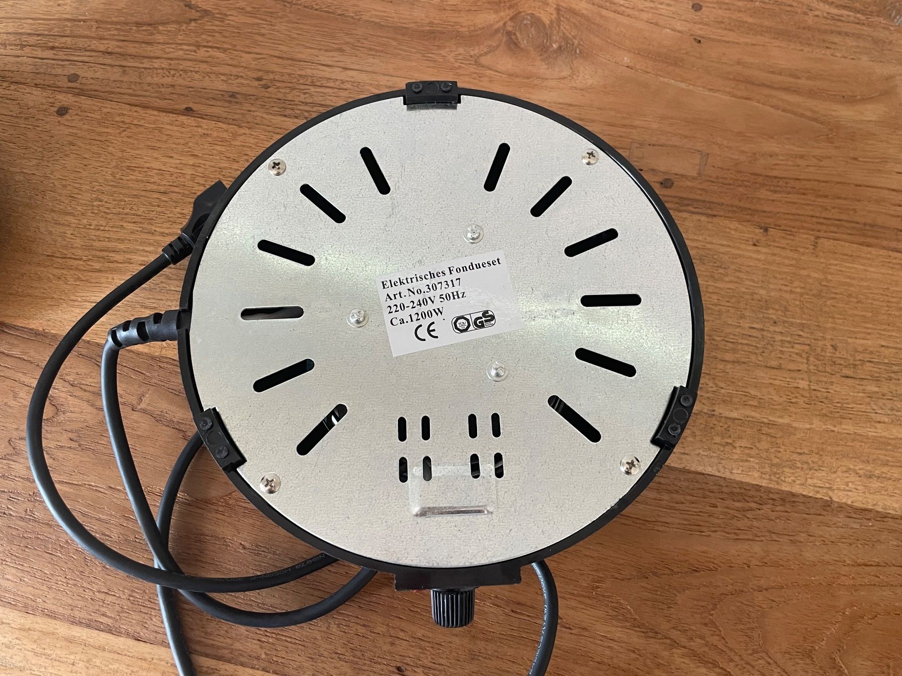 Padelle: Fondue-Set elektrisch – Usato da Zürich venduto da Nova74 2