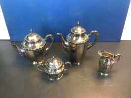 Gebrauchtes Versilbertes Tee- und Kaffeeservice