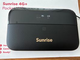 Sunrise 4G+ Pocket WiFi CAT6 – Mobiler WLAN-Router