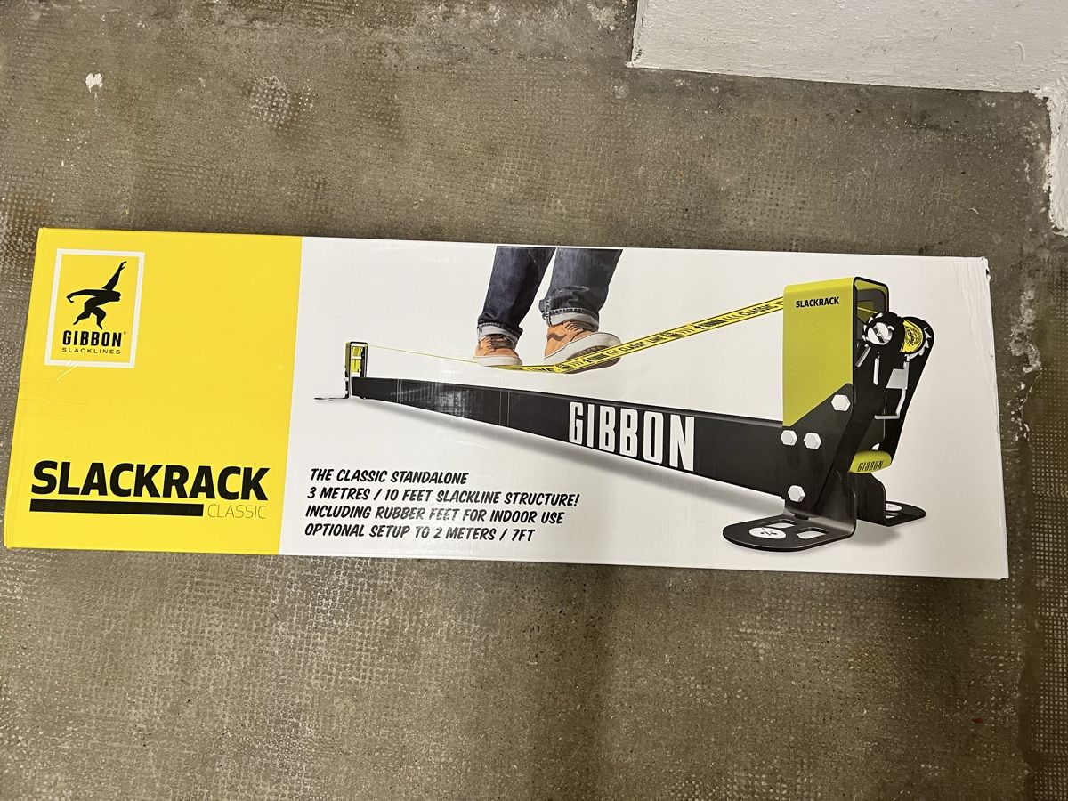 Ancore: Gibbon Slackrack Classic - Slackline Set – Usato da Basel venduto da Kasodra