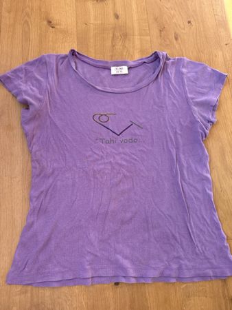 Lila T-Shirt, Ni-Ma, Gr. M, Vintage
