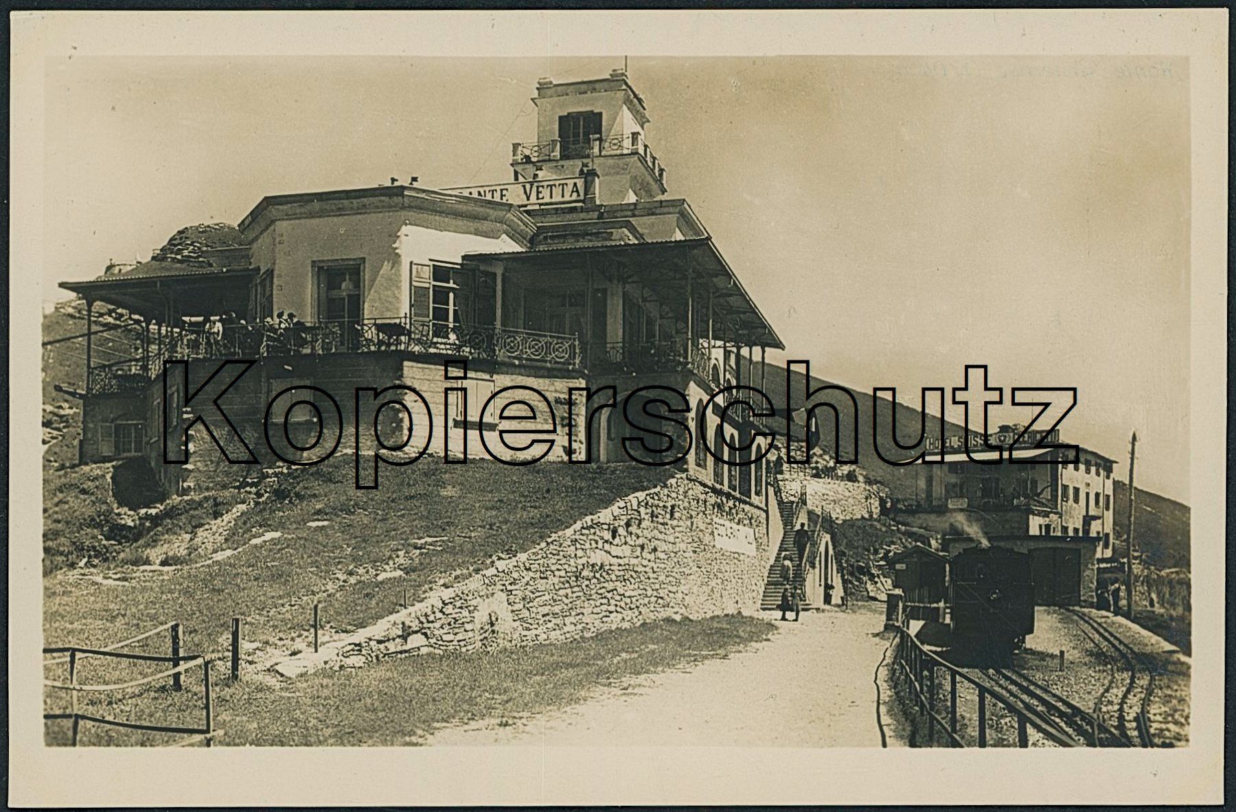 Cartoline postali: TI Monte Generoso - Bahnhof - Bahn MG – Nuovo (secondo la descrizione) da Schindellegi venduto da Jonathan77