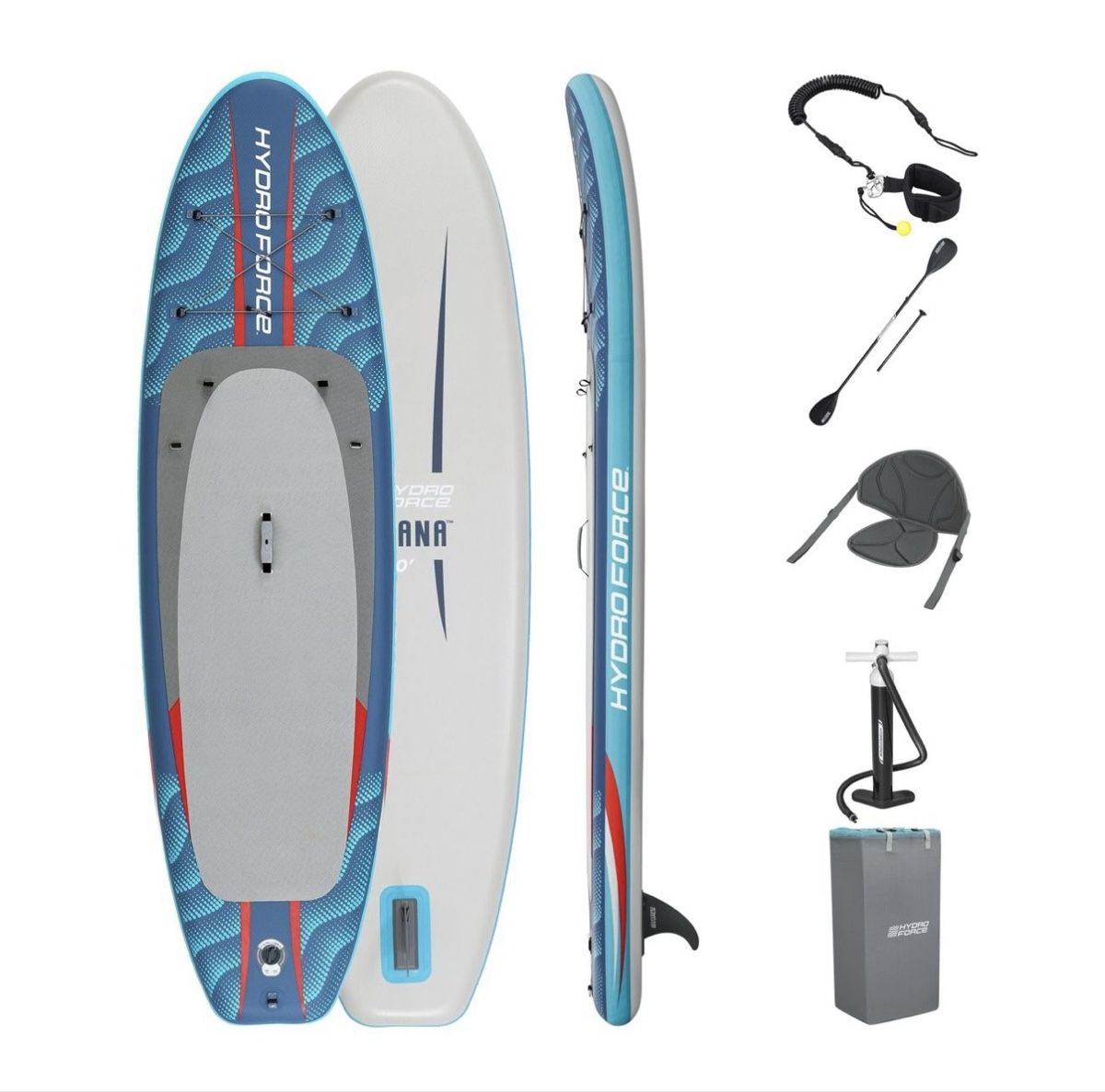 Surfboards & Schwimmbrette: HYDRO-FORCE Allround Paddleboard Set 2-in-1 – Neu (gemäss Beschreibung) aus Kradolf von Sulgi 3