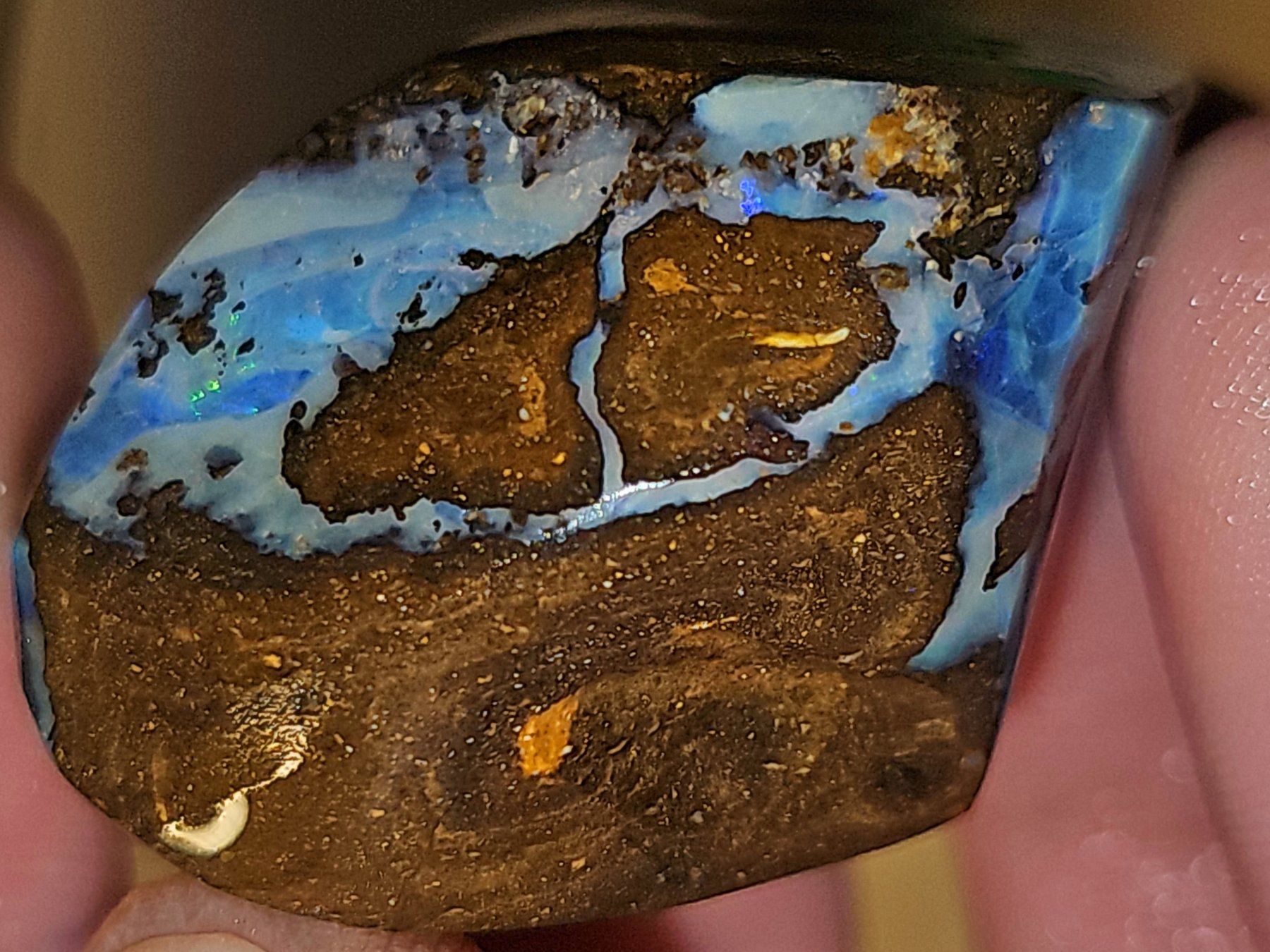 Edelsteine: Grosser Australischer Boulderopal Rohstein – Neu und originalverpackt aus Uerkheim von Winwinner 6