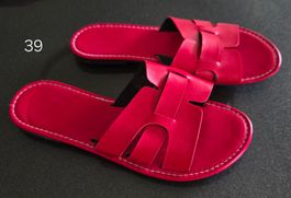Rote Sandalen, Gr. 39, neuwertig