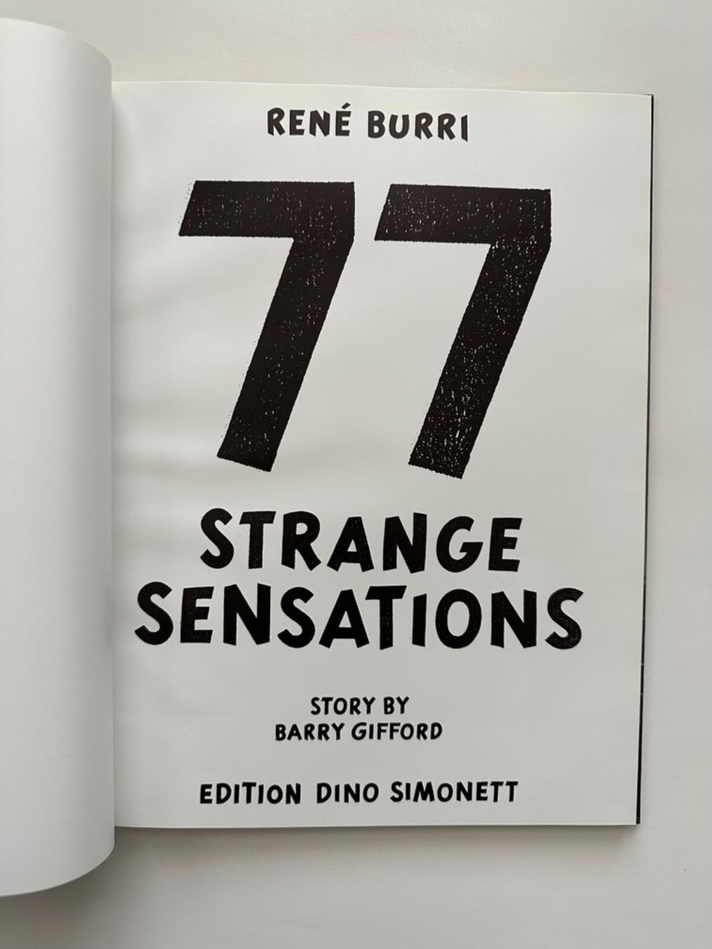 Libri: René Burri - Buch - 77 Strange sensations – Nuovo (secondo la descrizione) da Zürich venduto da derLaufderDinge 2