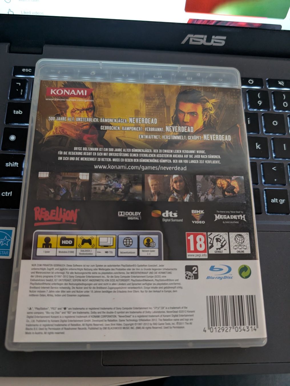 Giochi: NeverDead Playstation 3 PS3 Game - CIB – Usato da Hünenberg See venduto da SpecialEditionGaming 2