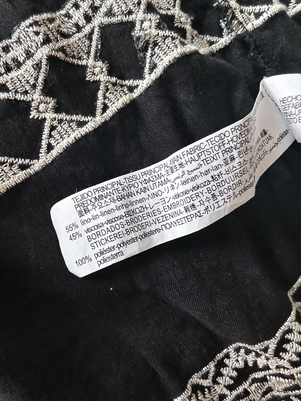Zara Vestiti: Zara Kleid Leinen Viscosa Gr. S – Usato da Berg TG venduto da Persefona 3