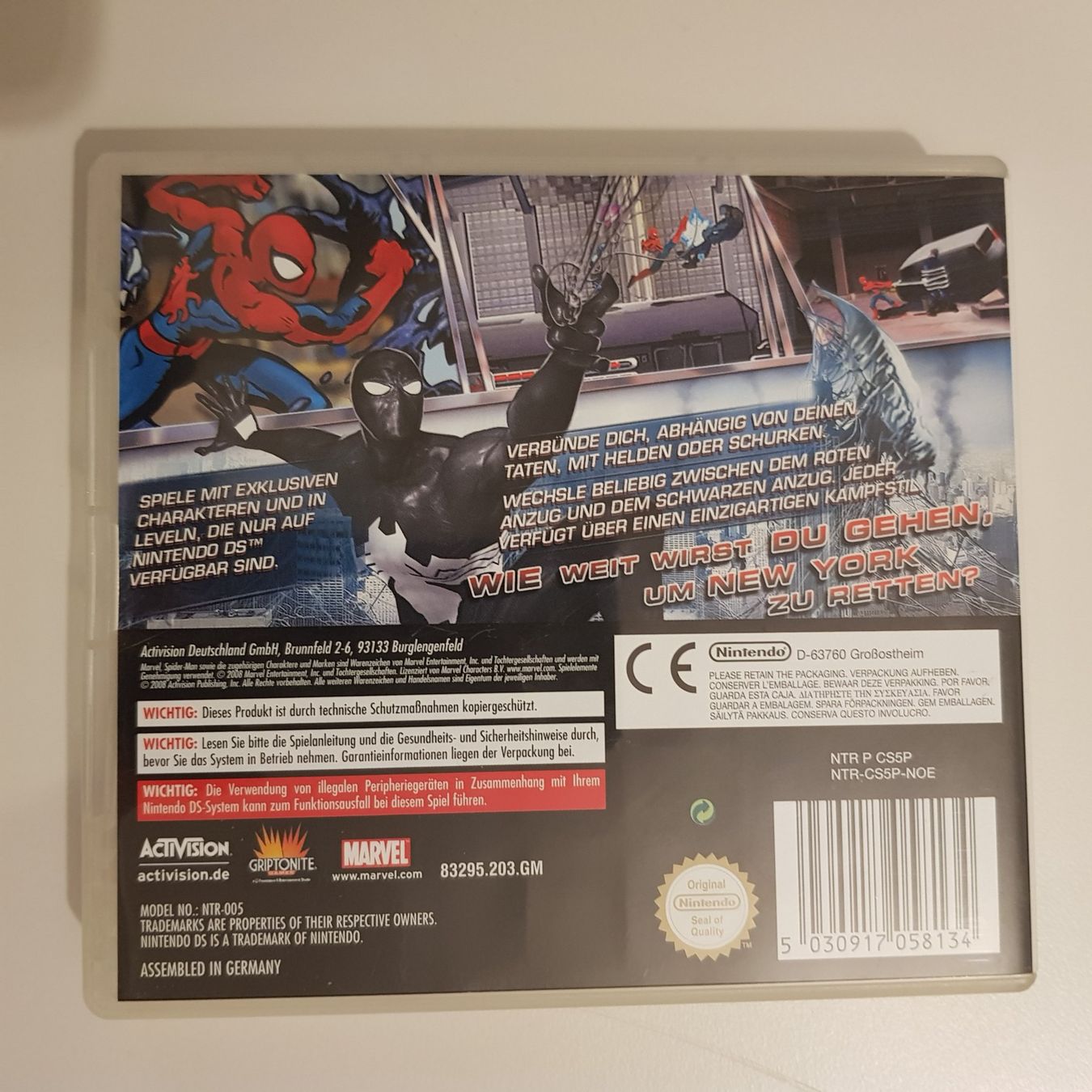 Nintendo Spiele: Spider-Man - Web of Shadows /DS – Gebraucht aus Münchenstein von 2DGames 1