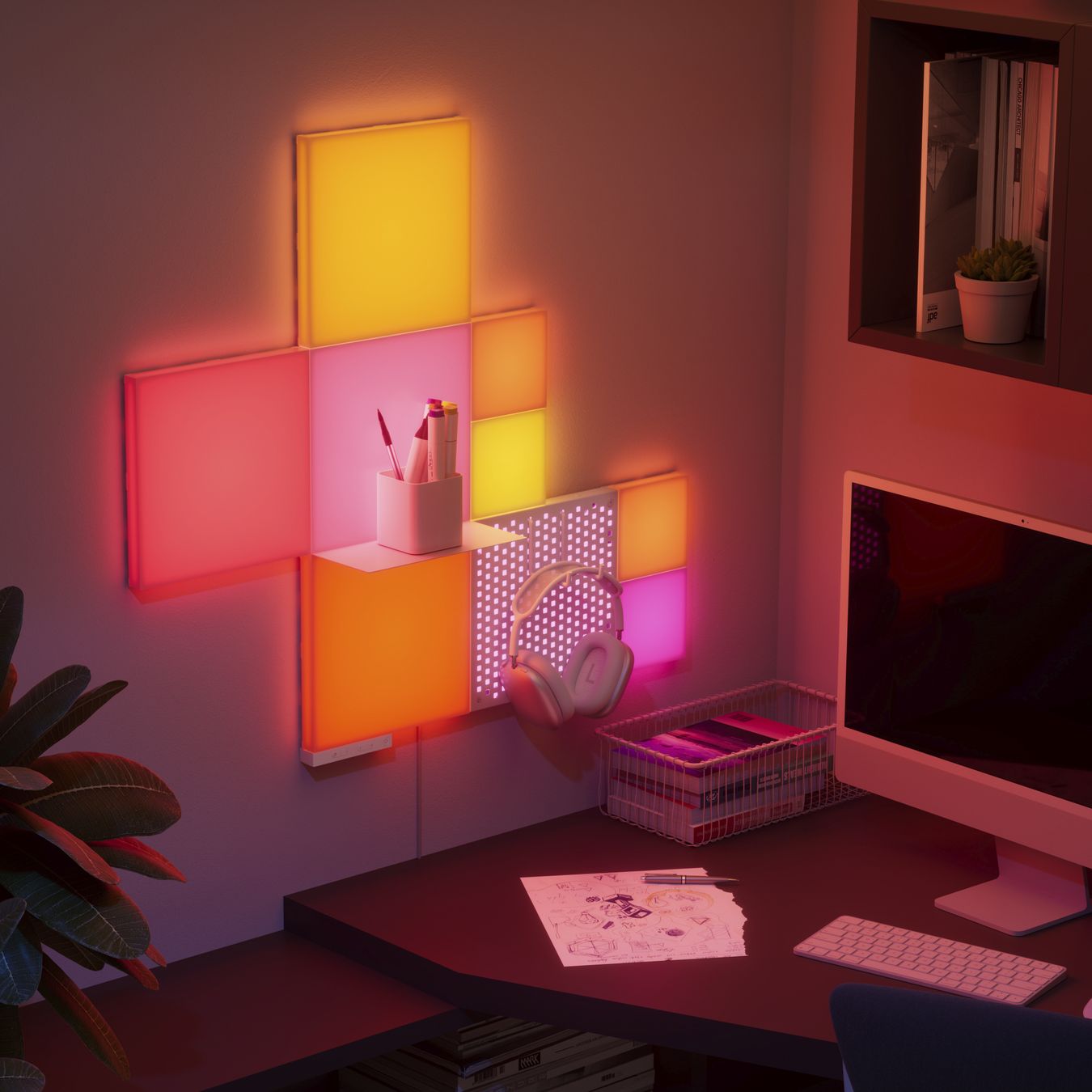 Nanoleaf Lampade: Blocks Combo Starter Kit 10 Pack – Nuovo e nell'imballaggio originale da Dietlikon venduto da Salesmax 1
