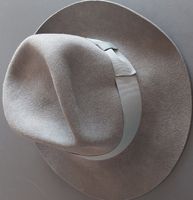 Brooks Brothers Stylish Grey Felt Fedora Hat