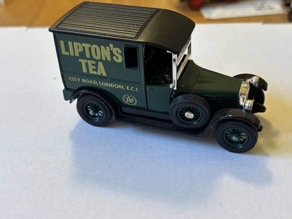 Matchbox Modellini d'auto: Matchbox Modell - Lipton Tea Talbot Van 1927 – Nuovo (secondo la descrizione) da Zürich venduto da s0u9 2