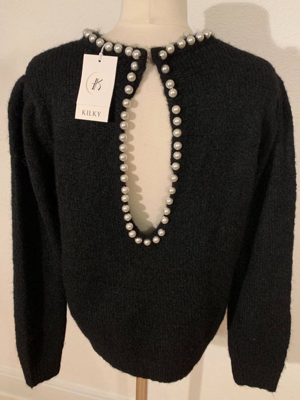Maglioni & Felpe: Kilky Damen Strickpullover, Gr. TU, Schwarz, NEU – Nuovo e nell'imballaggio originale da Worb venduto da farben20zauber 1