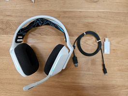 Logitech G733 kabelloses Gaming Headset, weiss