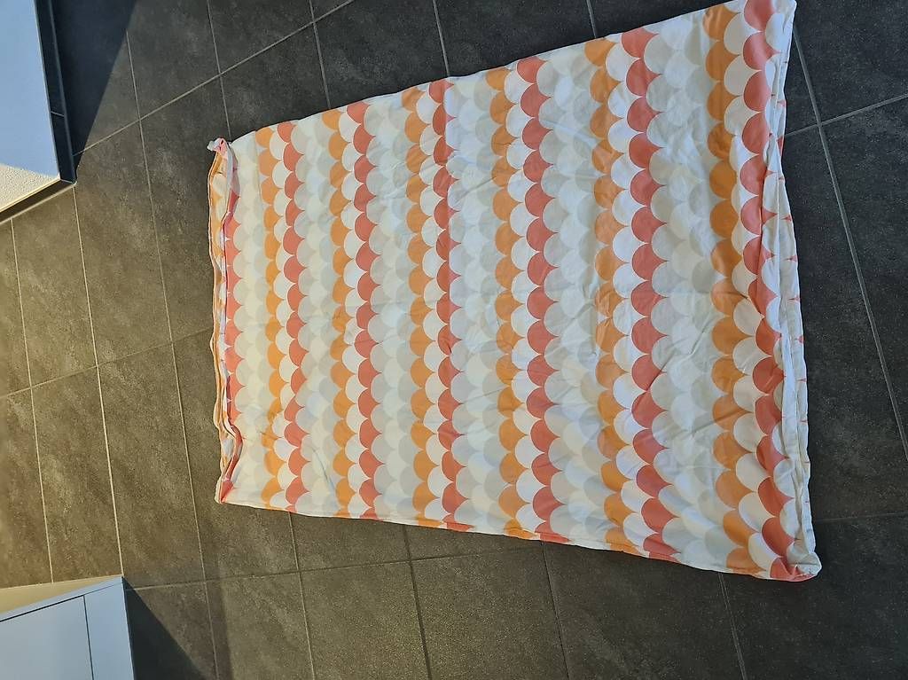 Biancheria da letto: 2er Set Bettwäsche Igel + Fuchs – Usato da Wigoltingen venduto da Chanti.89 2