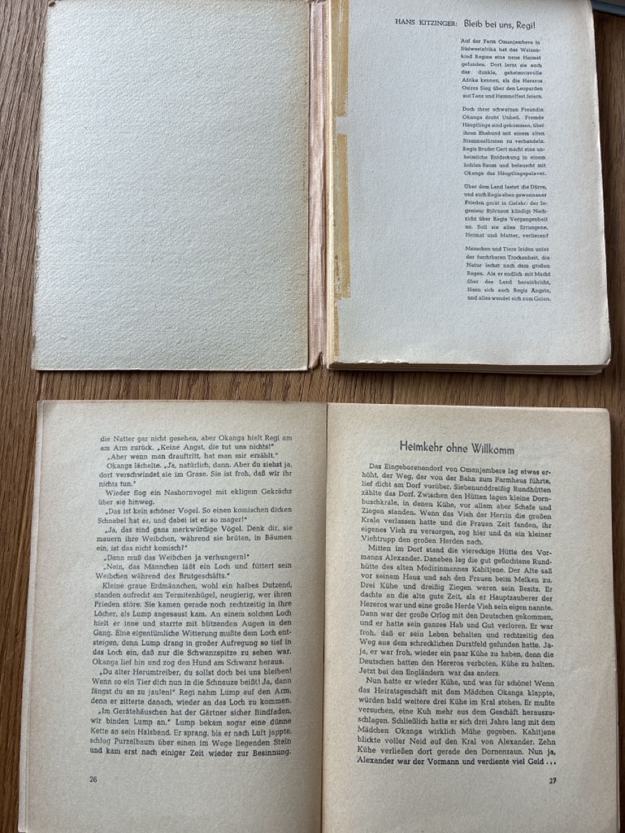 Libri: Regi / Hans Kitzinger – Usato da Männedorf venduto da lachen2011 2