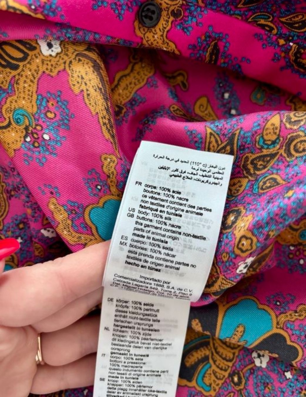 Sandro Camicette: Blouse Sandro 100% soie taille 36 – Nuovo (secondo la descrizione) da Cheseaux-sur-Lausanne venduto da Nono031 2