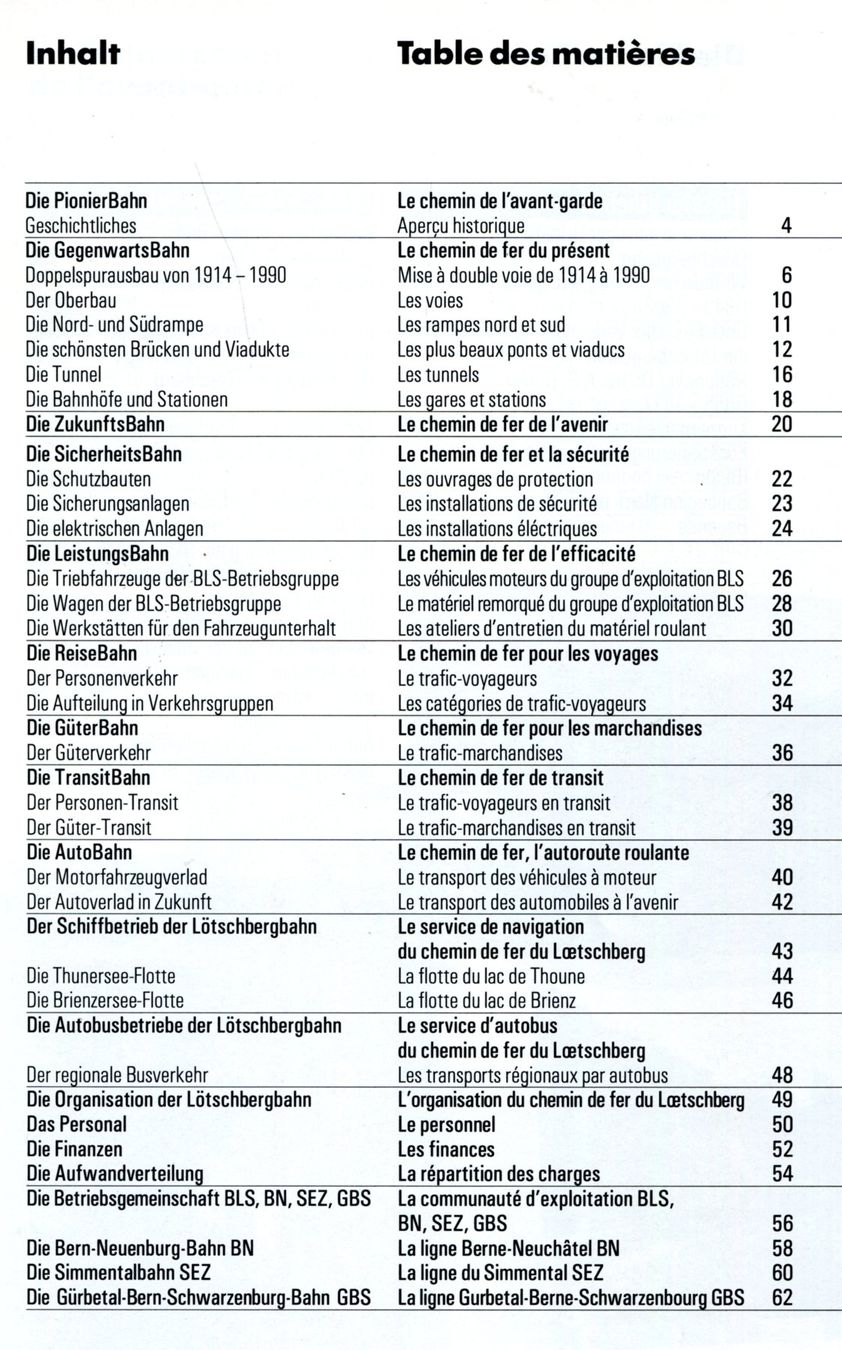Livres: BLS, Lötschebergbahn, Schiffe – D'occasion à Aarau par Elmaar41 2