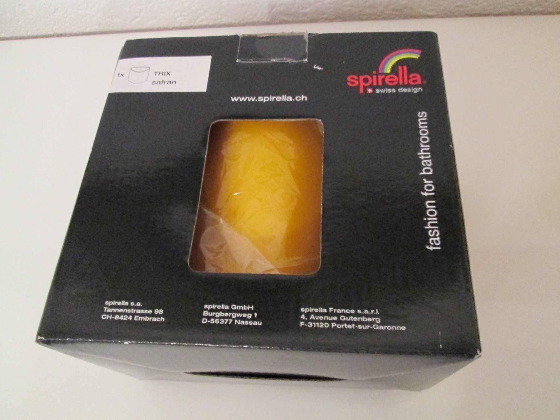 Spirella Abfalleimer: Spirella Kosmetik - Eimer. Swiss design – Neu und originalverpackt aus Movelier von KRASI61