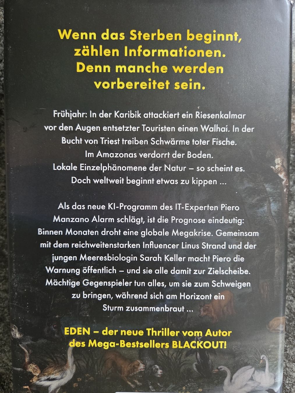 Livres: EDEN von Marc Elsberg – Neuf (Voir description) à Klosters par Riva123 1