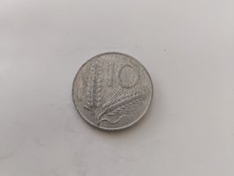 ITALIA MONETA 10 LIRE 1968 SELTEN, SIEHE BILDER