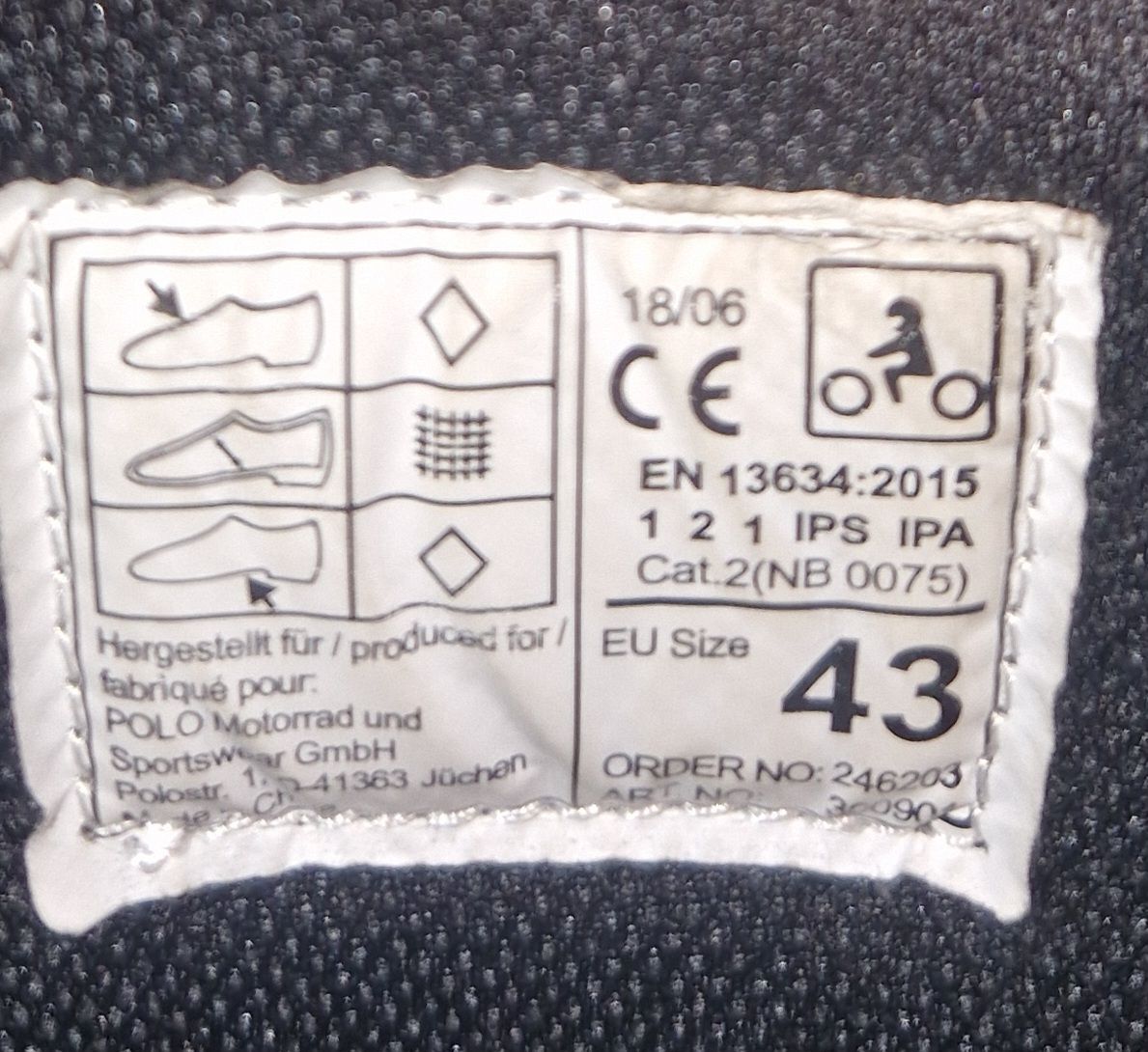 FLM Scarpe da uomo: FLM Motorradstiefel Gr. 43 – Usato da Zürich venduto da nirytl 2