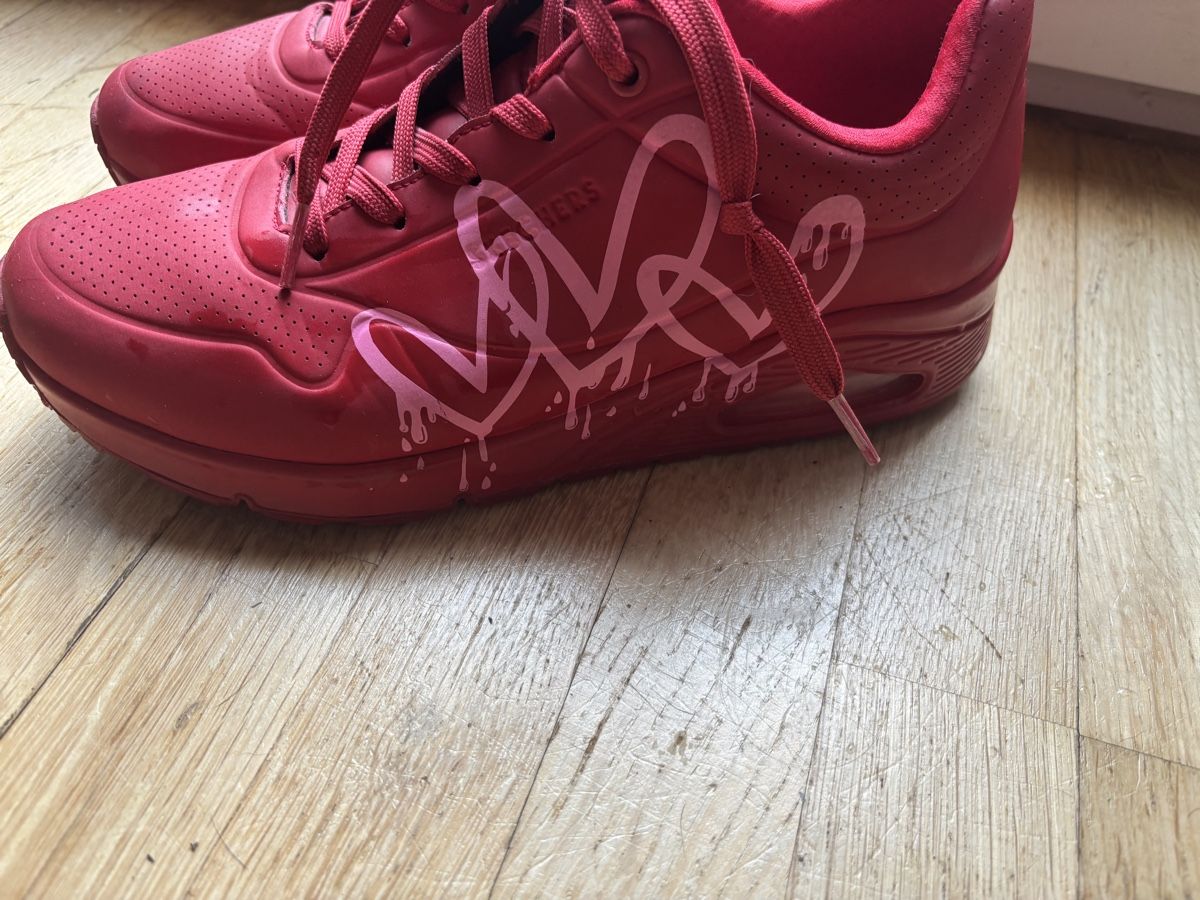 Skechers Scarpe da uomo: Baskets Skechers Rouges Taille 40 💖 – Nuovo (secondo la descrizione) da Biel/Bienne venduto da Spook7 4