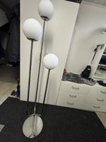 Stehlampe SIMRISHAMN verchromt/opalweiss Glas guter Zustand