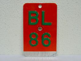 BL 86 VELONUMMER - FAHRRADSCHILD