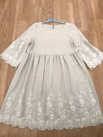 Robe en lin/ Leinenkleid/ Vestito in lino