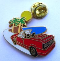 Pin Renault Cabrio Sonne Palmen