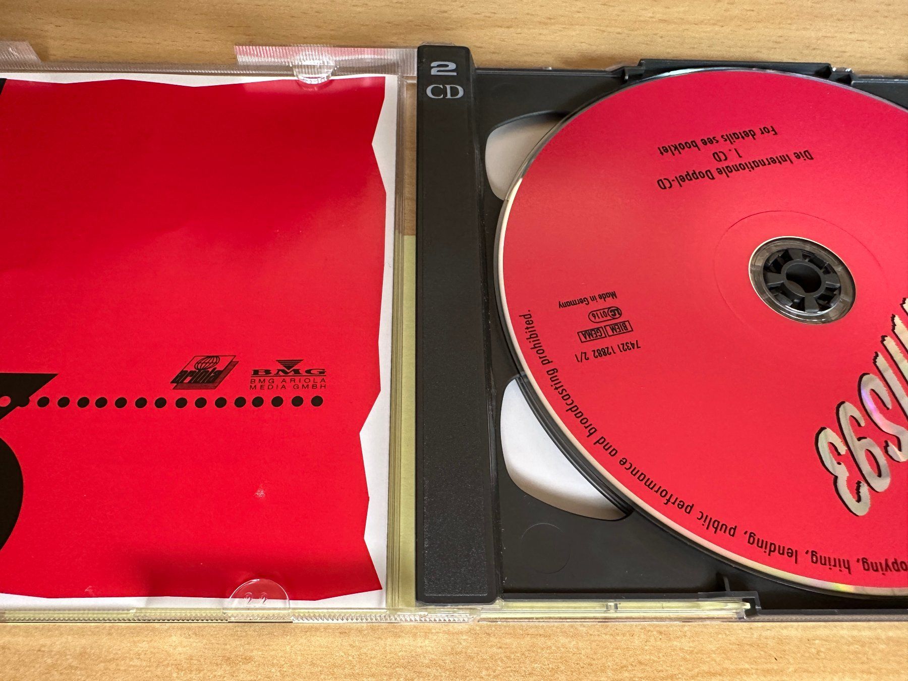 CDs: Various – Neue Hits 93 International - 2 CD – Gebraucht aus Rikon im Tösstal von Alpenmutz 2