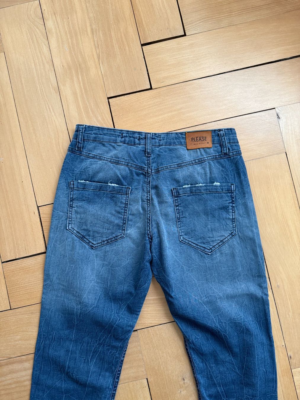 Please Jeans Jeans: PLEASE - 7/8 Jeans blau M – D'occasion à Zürich par Diazaio 2