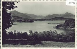 Lac de la Gruyere et Moleson