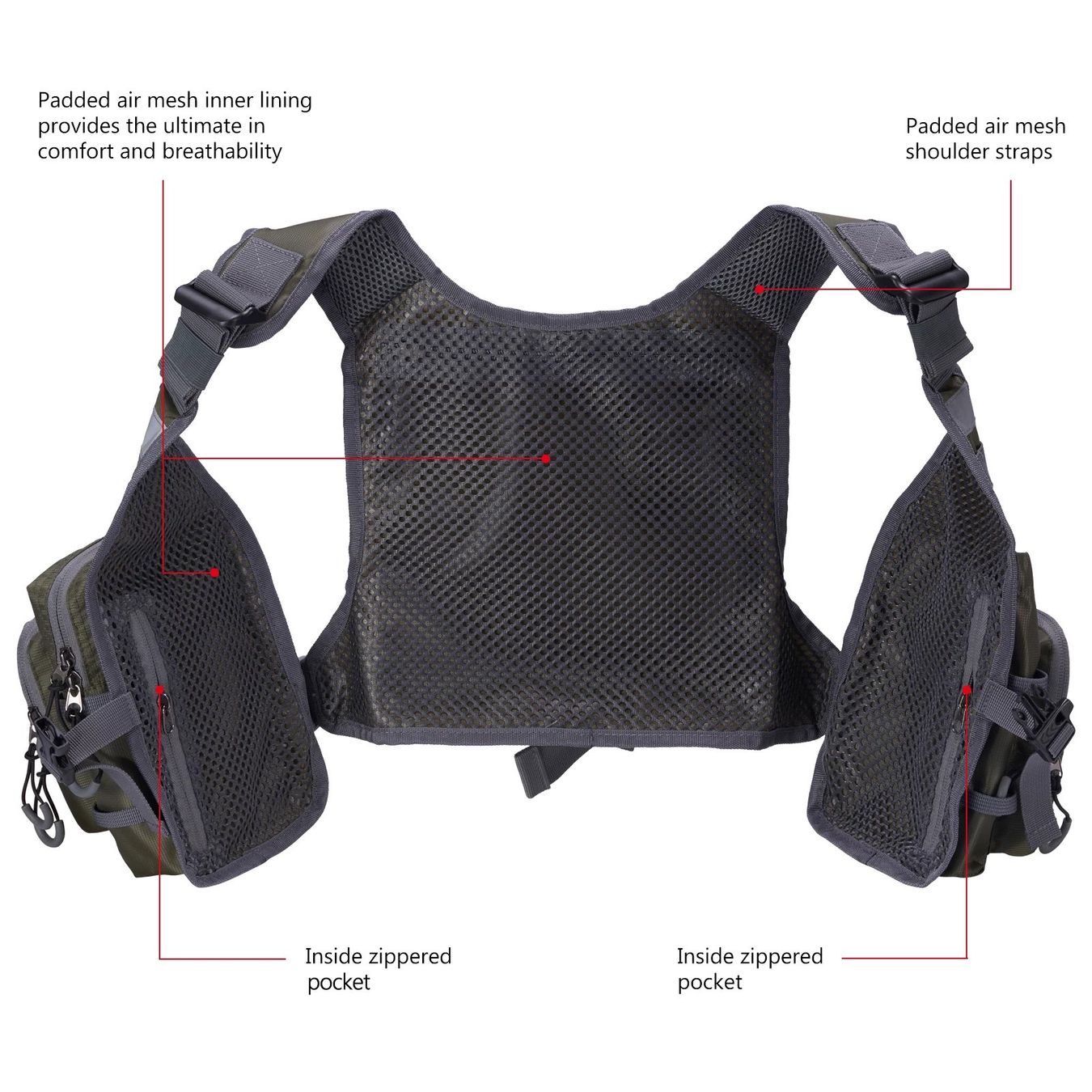 Gilet & Giacche: Anglerweste / Gilet de pêche [NEU] – Nuovo e nell'imballaggio originale da Isérables venduto da Alfaga 3